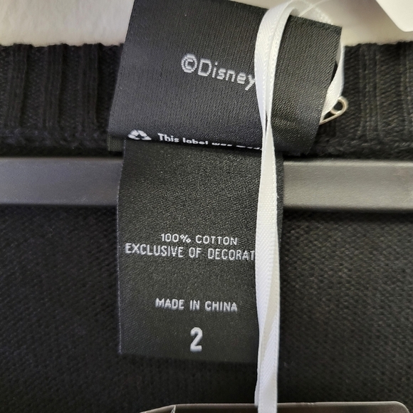 Torrid Disney Maleficent Sequin Sweater Black 2X - Picture 6 of 8